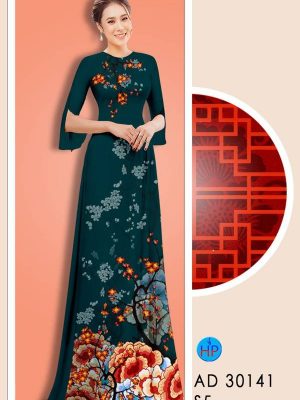 vai ao dai hoa dao (7)